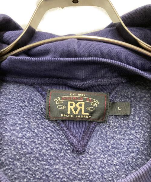 RRL（ダブルアールエル）RRL (ダブルアールエル) 後付けパーカー ネイビー サイズ:Ⅼの古着・服飾アイテム