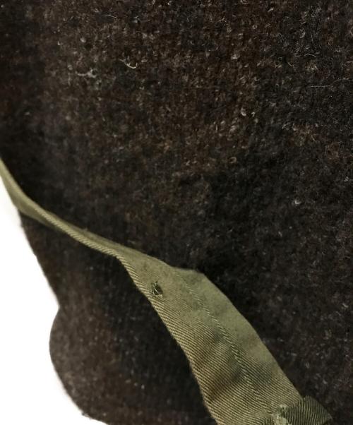 RRL（ダブルアールエル）RRL (ダブルアールエル) ウール×リネン フルジップ ニット ブラウン サイズ:Freeの古着・服飾アイテム