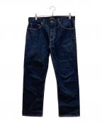TOM FORDトムフォード）の古着「ストレートデニムパンツ」｜インディゴ