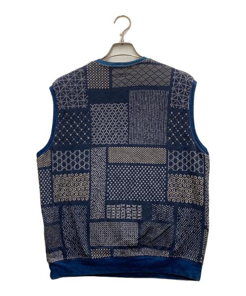 KAPITAL（キャピタル）KAPITAL (キャピタル) ベスト ブルー サイズ:2の古着・服飾アイテム