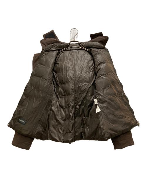 C.P COMPANY（シーピーカンパニー）C.P COMPANY (シーピーカンパニー) 切替ダウンジャケット ブラウン サイズ:40の古着・服飾アイテム