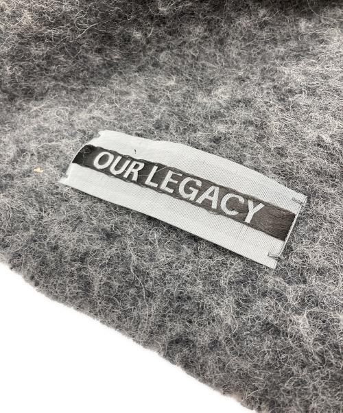 OUR LEGACY（アワーレガシー）OUR LEGACY (アワーレガシー) Estateマフラー グレーの古着・服飾アイテム