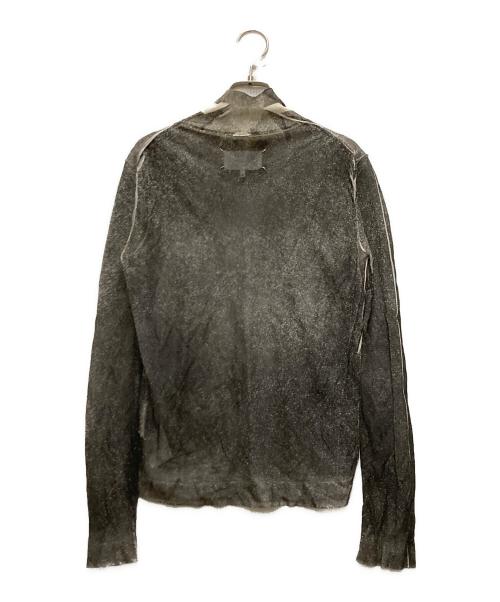 Maison Margiela（メゾンマルジェラ）Maison Margiela (メゾンマルジェラ) Trompe L'Oeil Body Print Crewneck グレー サイズ:Sの古着・服飾アイテム