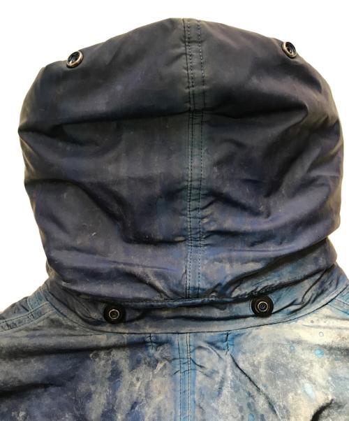 STONE ISLAND（ストーンアイランド）STONE ISLAND (ストーンアイランド) 10AW リキッドリフレクティブジャ ケット ブルー サイズ:Mの古着・服飾アイテム