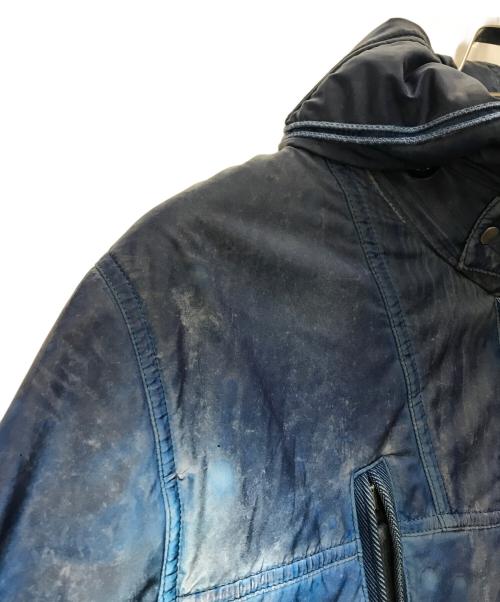 STONE ISLAND（ストーンアイランド）STONE ISLAND (ストーンアイランド) 10AW リキッドリフレクティブジャ ケット ブルー サイズ:Mの古着・服飾アイテム