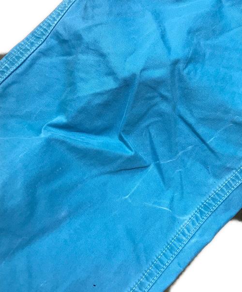 STONE ISLAND（ストーンアイランド）STONE ISLAND (ストーンアイランド) BRUSHED COTTON CANVAS OLD EFFECT CARGO PANTS ブルー サイズ:W32の古着・服飾アイテム