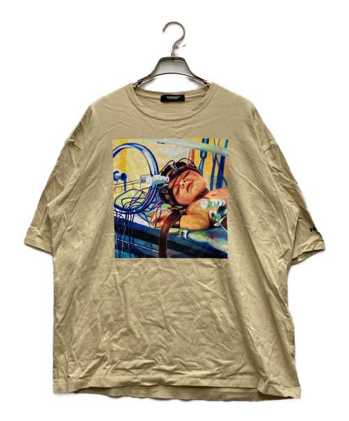 UNDERCOVER（アンダーカバー）UNDERCOVER (アンダーカバー) TEE Print Agneta Nilsson ベージュ サイズ:3の古着・服飾アイテム
