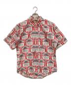 ELDERADO×LabeL LINEエルドラド×レーベルライン）の古着「90sBudweiserBD半袖シャツ」｜レッド