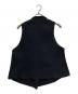 YACCO MARICARD (ヤッコマリカルド) プリーツベスト ブラック サイズ:N（バスト91~104・身長154~162））：6000円