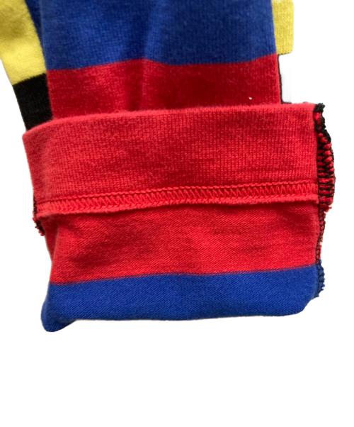 TSTS（ティーエスティーエス）TSTS (ティーエスティーエス) ボーダーカットソー マルチカラー サイズ:Lの古着・服飾アイテム