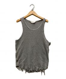 ANCELLM（アンセルム）の古着「WAFFLE TANK TOP」｜グレー