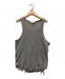 ANCELLM（アンセルム）の古着「WAFFLE TANK TOP」｜グレー