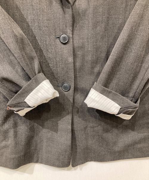 VEQUM（ベクム）VEQUM (ベクム) テーラードジャケット グレー サイズ:Freeの古着・服飾アイテム