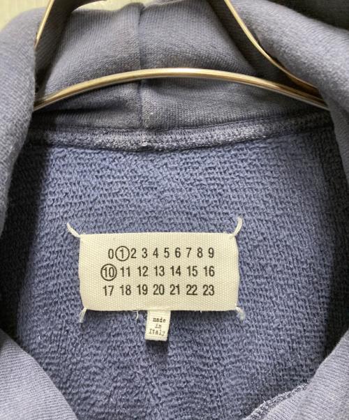 Maison Margiela（メゾンマルジェラ）Maison Margiela (メゾンマルジェラ) モリー・オブ オーガニック コットン フーディー ネイビー サイズ:Ⅼの古着・服飾アイテム