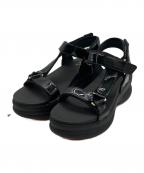 No Nameノーネーム）の古着「CONCRETE SANDAL」｜ブラック