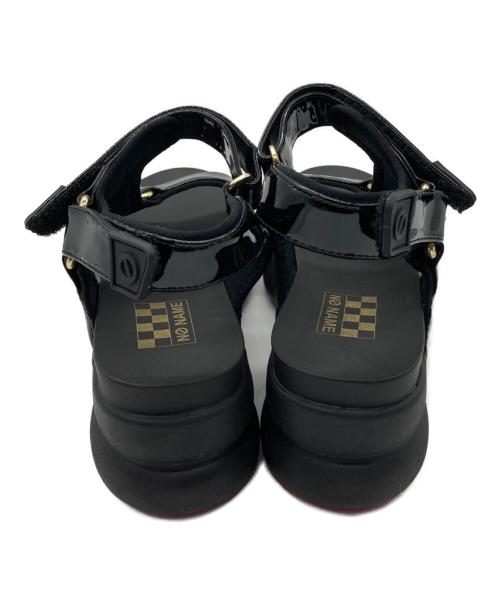 No Name（ノーネーム）No Name (ノーネーム) CONCRETE SANDAL ブラック サイズ:39の古着・服飾アイテム