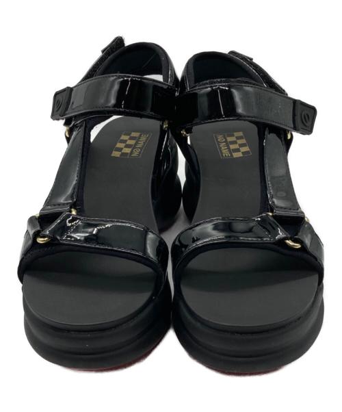 No Name（ノーネーム）No Name (ノーネーム) CONCRETE SANDAL ブラック サイズ:39の古着・服飾アイテム