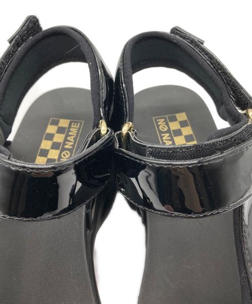 No Name（ノーネーム）No Name (ノーネーム) CONCRETE SANDAL ブラック サイズ:39の古着・服飾アイテム