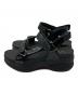 No Name (ノーネーム) CONCRETE SANDAL ブラック サイズ:39：8000円