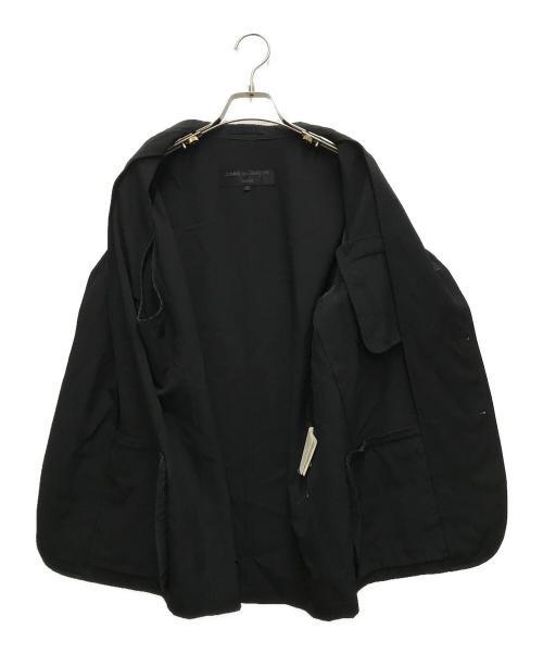COMME des GARCONS HOMME（コムデギャルソン オム）COMME des GARCONS HOMME (コムデギャルソン オム) ウールギャバ3Bジャケット ブラック サイズ:Sの古着・服飾アイテム