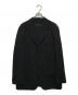 COMME des GARCONS HOMME（コムデギャルソン オム）の古着「ウールギャバ3Bジャケット」｜ブラック