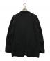 COMME des GARCONS HOMME (コムデギャルソン オム) ウールギャバ3Bジャケット ブラック サイズ:S：15000円