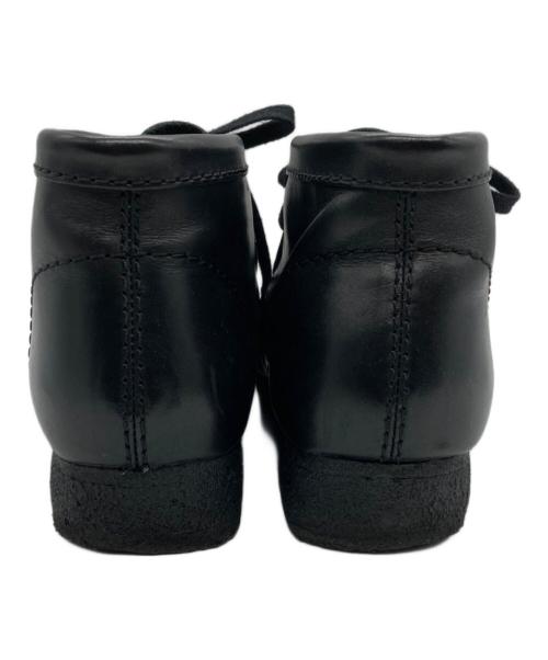CLARKS（クラークス）CLARKS (クラークス) Wallabee BLACK LEATHER ブラック サイズ:26cmの古着・服飾アイテム