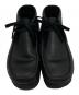CLARKS (クラークス) Wallabee BLACK LEATHER ブラック サイズ:26cm：10000円