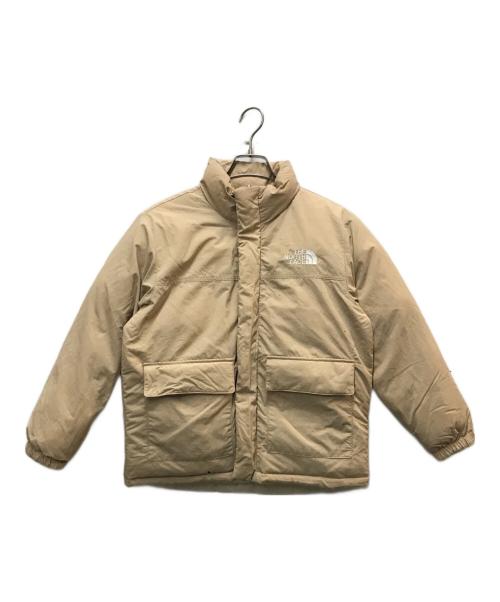 THE NORTH FACE（ザ ノース フェイス）THE NORTH FACE (ザ ノース フェイス) RVS NUPTSE ON BALL JACKET クリーム サイズ:150（キッズ）の古着・服飾アイテム