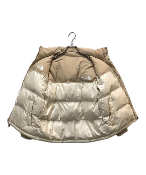 THE NORTH FACE（ザ ノース フェイス）THE NORTH FACE (ザ ノース フェイス) RVS NUPTSE ON BALL JACKET クリーム サイズ:150（キッズ）の古着・服飾アイテム
