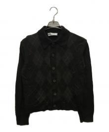 OUR LEGACY（アワーレガシー）の古着「EVENING POLO CARDIGANS」｜ブラウン