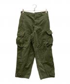French Armyフランス軍）の古着「Ｍ-47後期型カーゴパンツ」｜カーキ