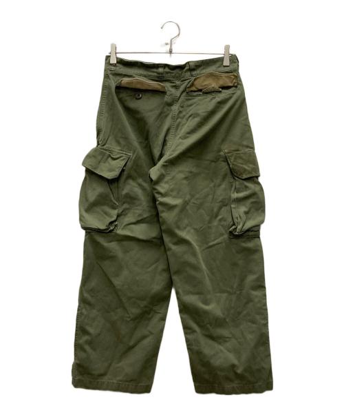 French Army（フランス軍）French Army (フランス軍) Ｍ-47後期型カーゴパンツ カーキ サイズ:76の古着・服飾アイテム