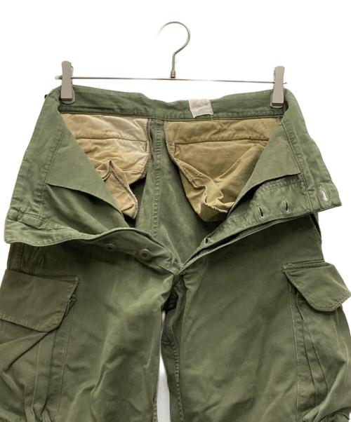 French Army（フランス軍）French Army (フランス軍) Ｍ-47後期型カーゴパンツ カーキ サイズ:76の古着・服飾アイテム