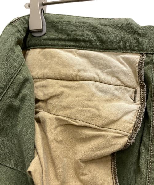 French Army（フランス軍）French Army (フランス軍) Ｍ-47後期型カーゴパンツ カーキ サイズ:76の古着・服飾アイテム