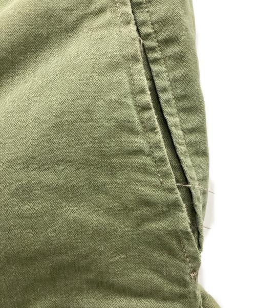 French Army（フランス軍）French Army (フランス軍) Ｍ-47後期型カーゴパンツ カーキ サイズ:76の古着・服飾アイテム