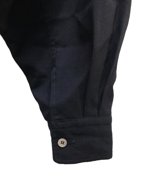 COMME des GARCONS（コムデギャルソン）COMME des GARCONS (コムデギャルソン) ウール丸襟シャツ ネイビー サイズ:Freeの古着・服飾アイテム