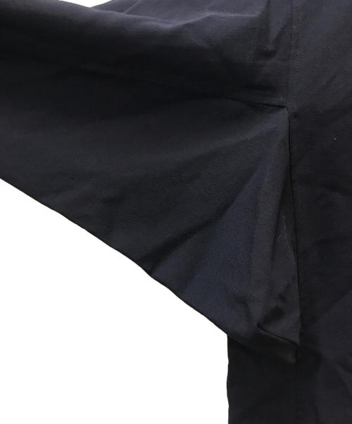 COMME des GARCONS（コムデギャルソン）COMME des GARCONS (コムデギャルソン) ウール丸襟シャツ ネイビー サイズ:Freeの古着・服飾アイテム