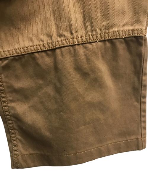 OAMC（オーエーエムシー）OAMC (オーエーエムシー) 切替ヘリンボーンワークパンツ ベージュ サイズ:83.5cm (W33)の古着・服飾アイテム