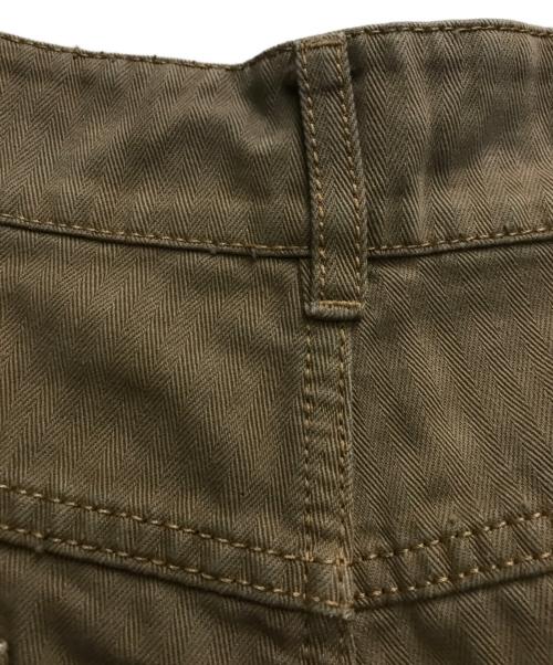 OAMC（オーエーエムシー）OAMC (オーエーエムシー) 切替ヘリンボーンワークパンツ ベージュ サイズ:83.5cm (W33)の古着・服飾アイテム