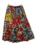 Vivienne Westwood RED LABELヴィヴィアンウエストウッドレッドレーベル）の古着「マルチカラースカート」｜ブラウン