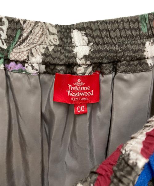 Vivienne Westwood RED LABEL（ヴィヴィアンウエストウッドレッドレーベル）Vivienne Westwood RED LABEL (ヴィヴィアンウエストウッドレッドレーベル) マルチカラースカート ブラウン サイズ:00の古着・服飾アイテム
