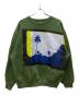 DRIES VAN NOTEN（ドリスヴァンノッテン）の古着「LEN LYE /パームツリースウェット」｜グリーン
