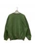 DRIES VAN NOTEN (ドリスヴァンノッテン) LEN LYE /パームツリースウェット グリーン サイズ:M：23000円