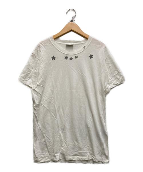 Saint Laurent Paris（サンローランパリ）Saint Laurent Paris (サンローランパリ) プリントTシャツ ホワイト サイズ:Sの古着・服飾アイテム
