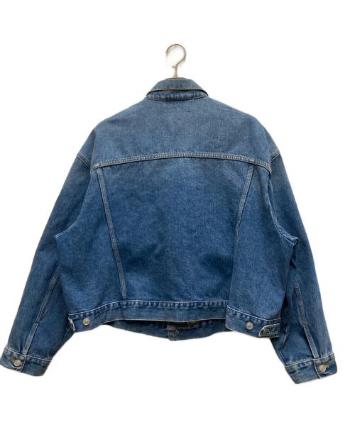 BALENCIAGA（バレンシアガ）BALENCIAGA (バレンシアガ) 16AW 再構築スウイングデニムジャケット インディゴ サイズ:44の古着・服飾アイテム