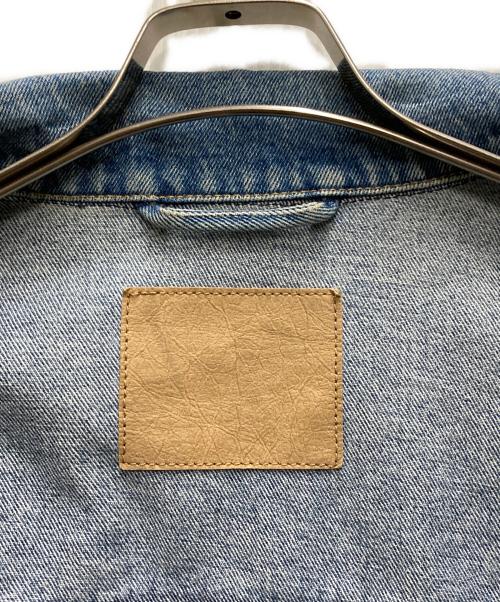 BALENCIAGA（バレンシアガ）BALENCIAGA (バレンシアガ) 16AW 再構築スウイングデニムジャケット インディゴ サイズ:44の古着・服飾アイテム
