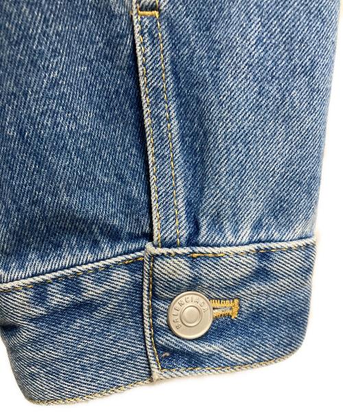 BALENCIAGA（バレンシアガ）BALENCIAGA (バレンシアガ) 16AW 再構築スウイングデニムジャケット インディゴ サイズ:44の古着・服飾アイテム
