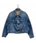 BALENCIAGA（バレンシアガ）の古着「16AW 再構築スウイングデニムジャケット」｜インディゴ