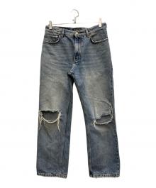 BALENCIAGA（バレンシアガ）の古着「24AW Buckle Loose Fit」｜インディゴ